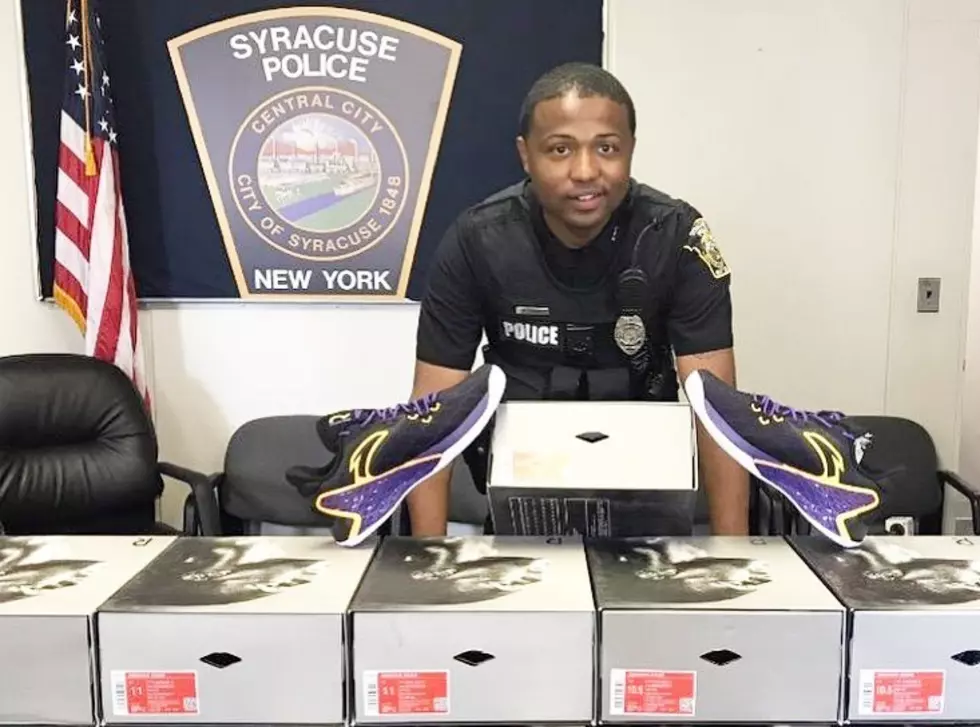 NBA Star Sends Sneakers For Syracuse Cop’s Basketball Challenge