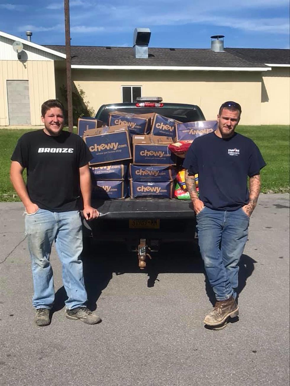 Remsen Contractors Donate Truckload of Supplies to Humane Society
