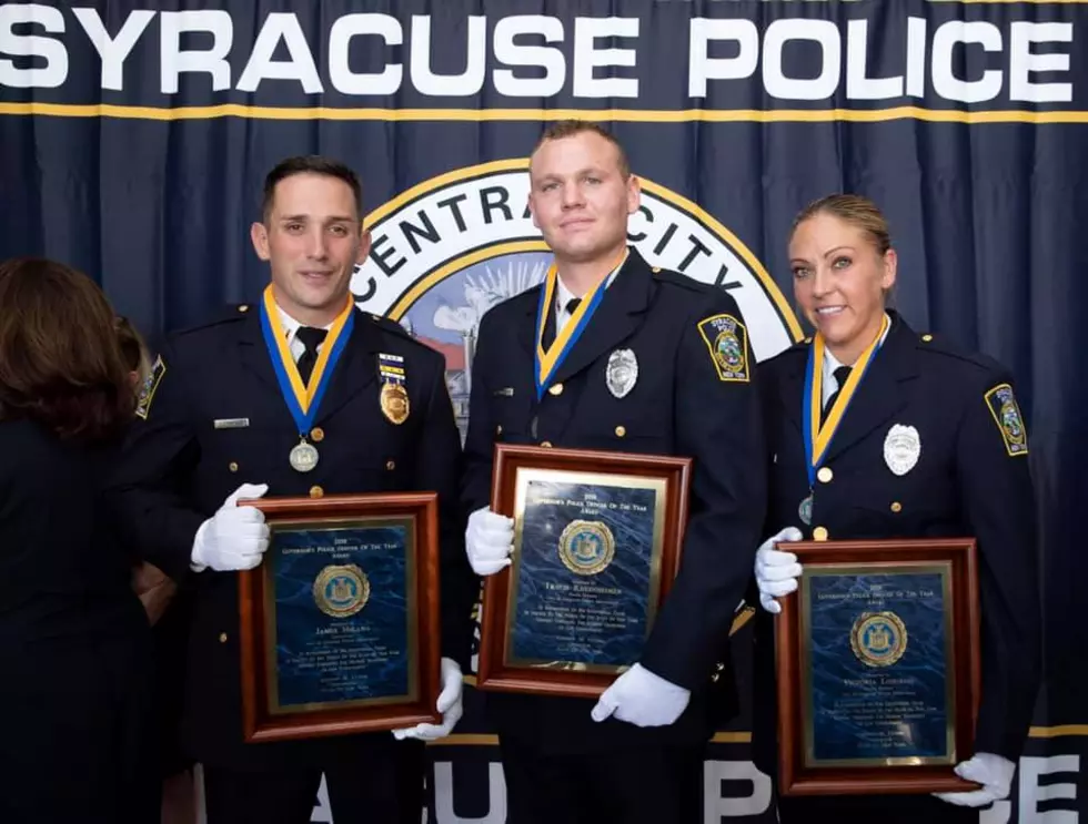 Three Syracuse Police Officers Named NY Officers of the Year