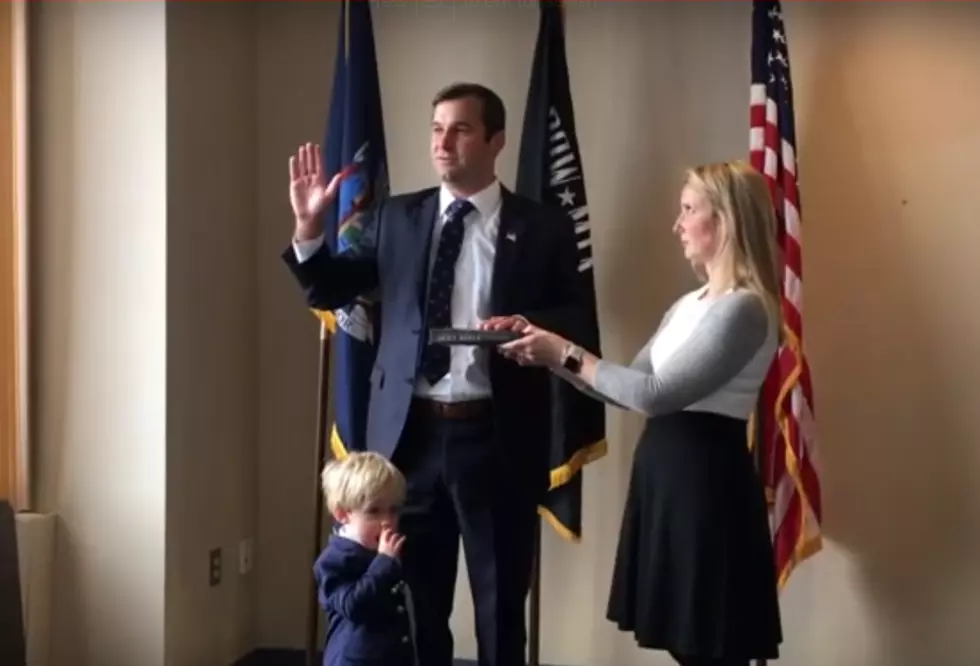 Little Boy Caught Picking His Nose in Central New York Political Ad