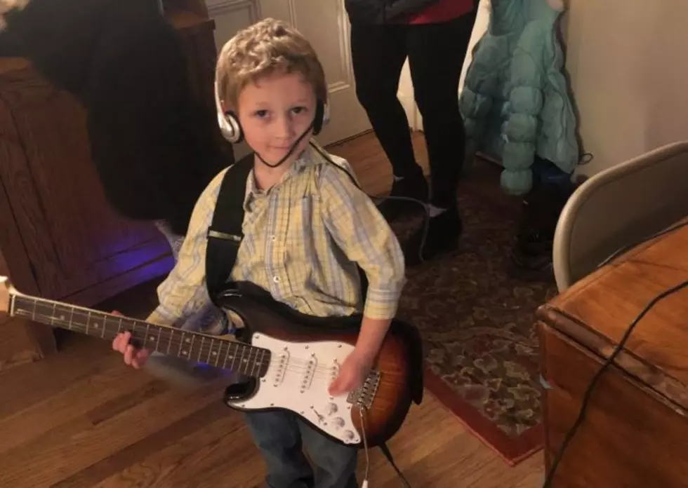 Central New York 4-Year Old Knows How to Stage a Concert