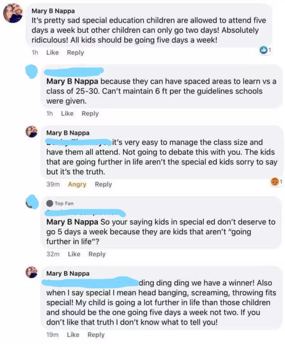 CNY Woman's Comments on Special Ed Kid Gets National Attention