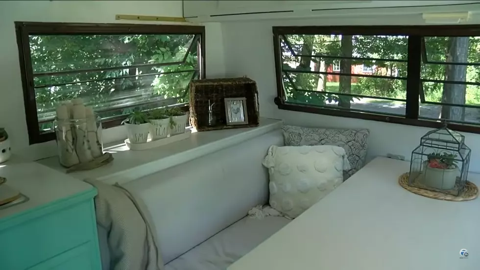 11-Year-Old New York Girl Transforms a Camper Into Her Own Tiny Home