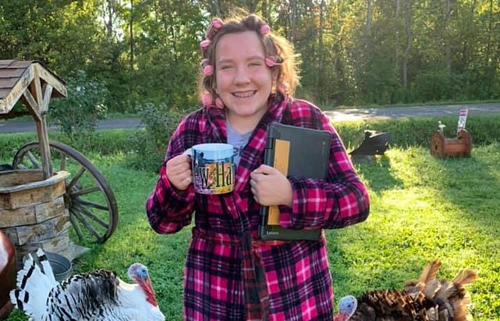 CNY Farm Girl Has Best Back to School Picture