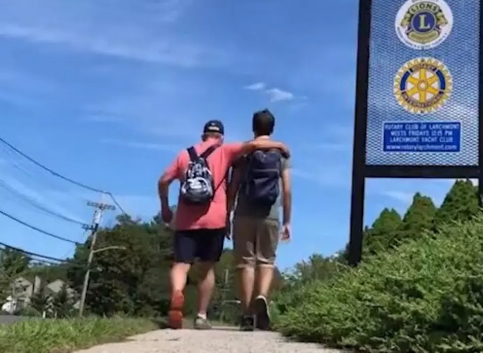 Father, Son End Summer, Walk 40 Miles From Brooklyn to Stamford