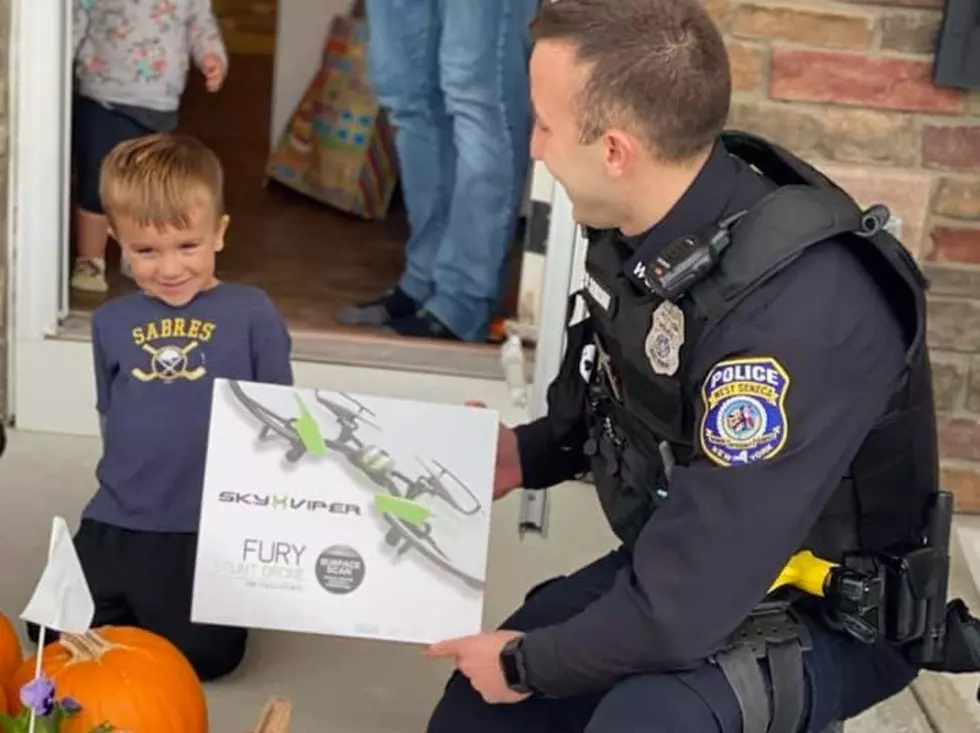 New York Police Officer Replaces Boy's Lost Birthday Drone