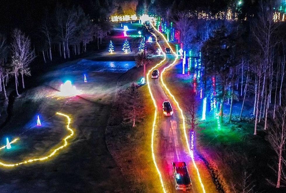 Take a Magical Mile Long Drive Through a Forest of Lights For the Holidays