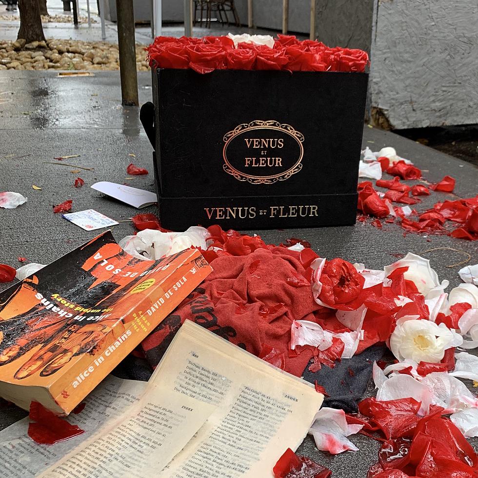 New Yorker Finds Unaccepted Apology Tossed on Rainy Street