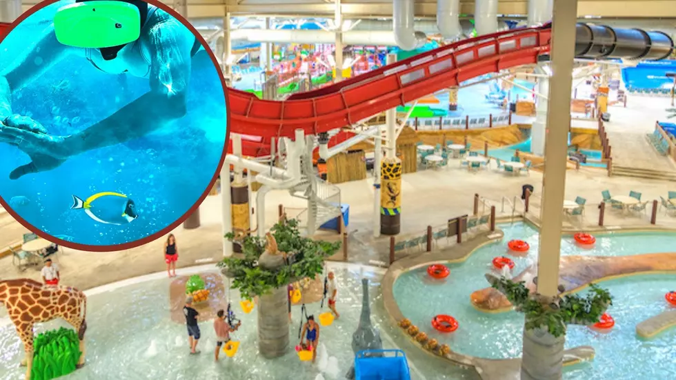 First Underwater Virtual Reality Experience in the U.S. at Largest Indoor Waterpark