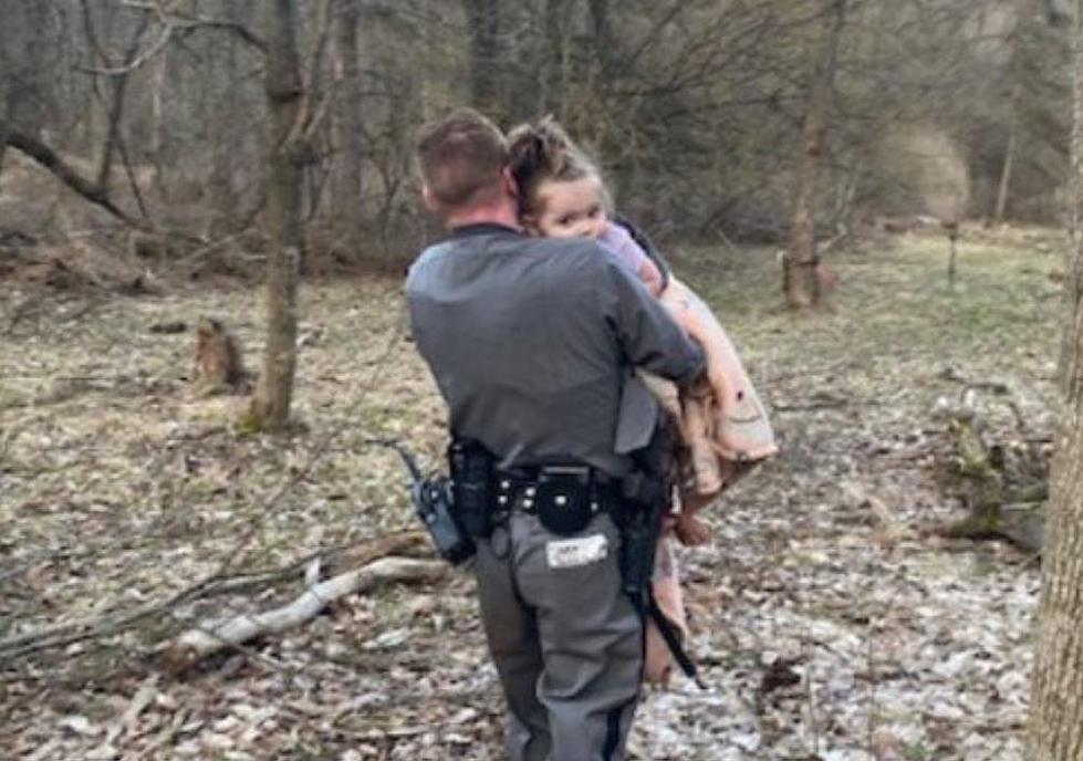 NYS Trooper Finds Missing Two-Year-Old On A Rock In Stream