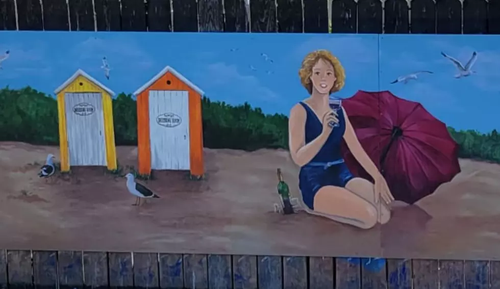 New Hand Painted 24 Foot Mural In Sylvan Beach
