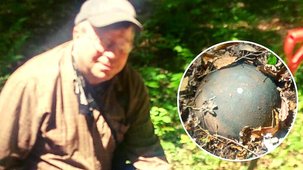 Holland Patent Historian Discovers Possible Civil War Cannonball on Memorial Day