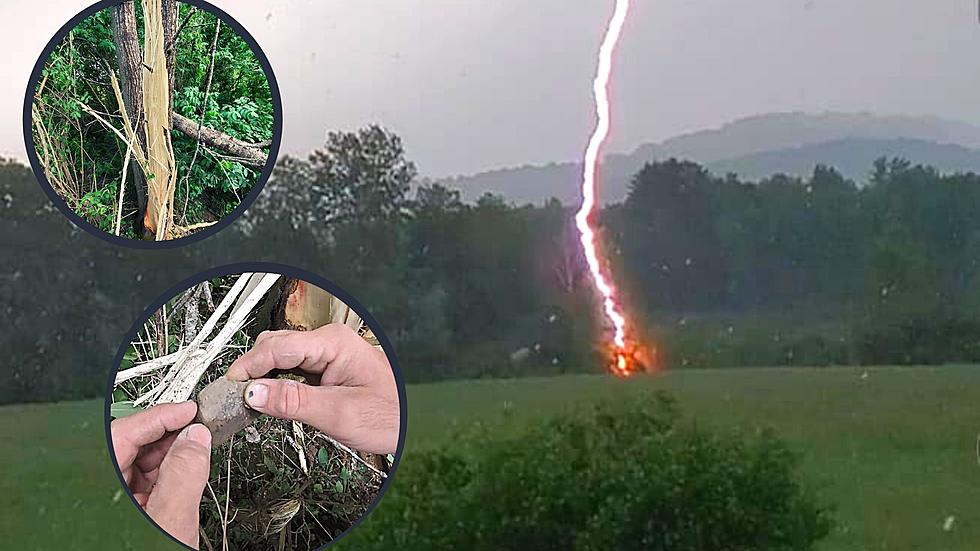 Woman Discovers Sand Turned to Glass at End of Lightning Bolt