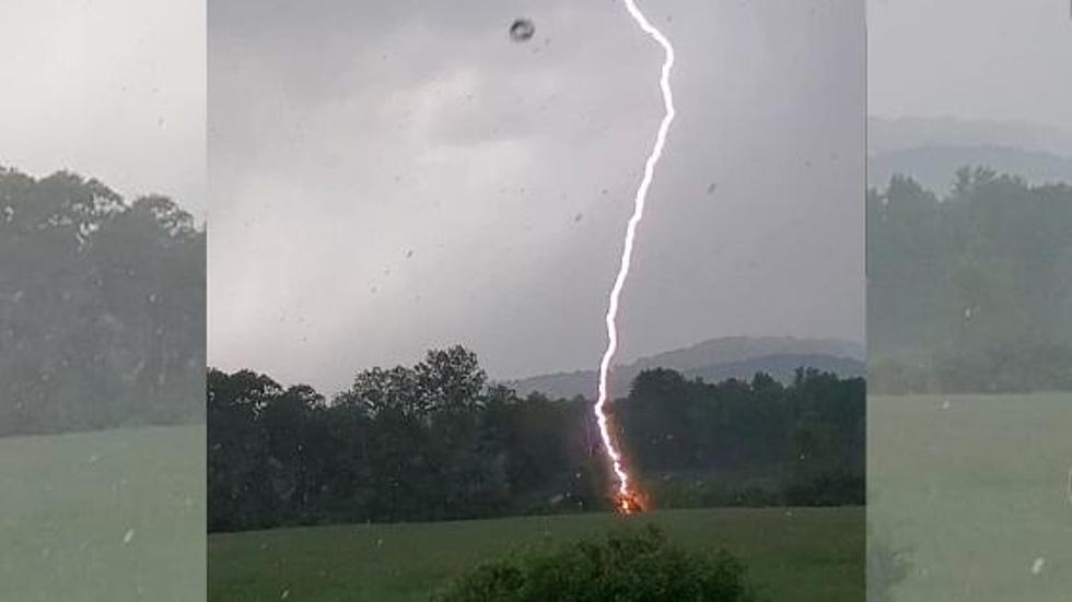 Waterville Woman Strikes Gold, Capturing Lightning Bolt 