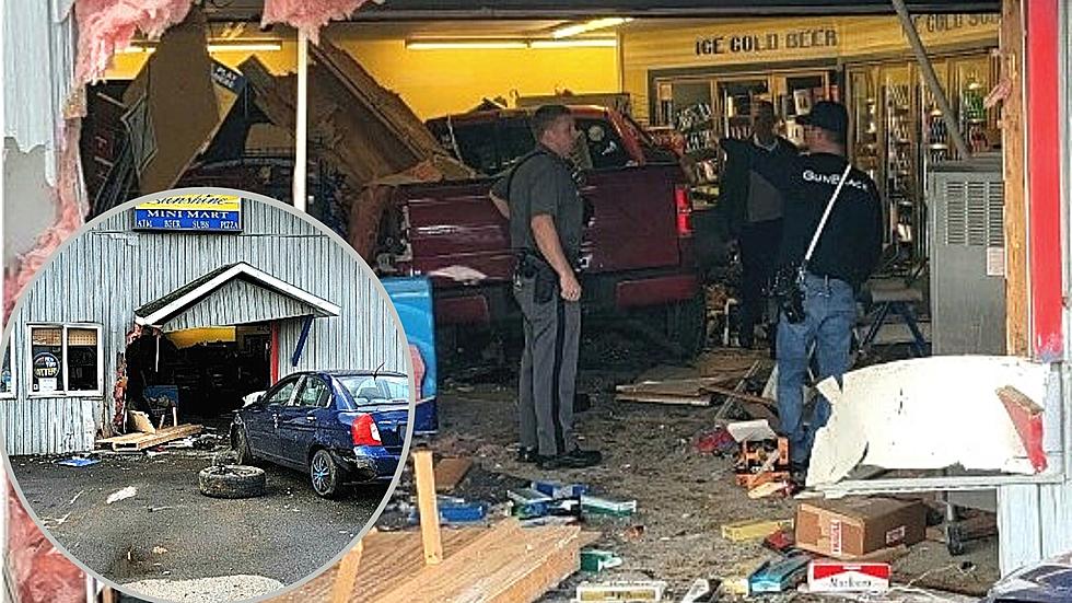 Woman Crashes Stolen Vehicle Into Oswego County Gas Station