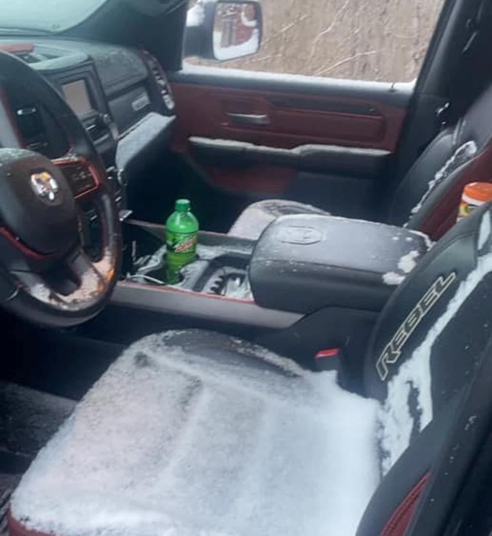 Chance of Snow Inside CNY Truck 100%, Especially If Windows Are Down