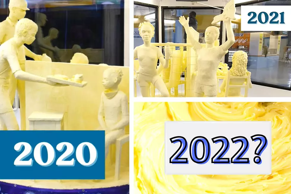 See the 2022 NYS Fair Butter Sculpture