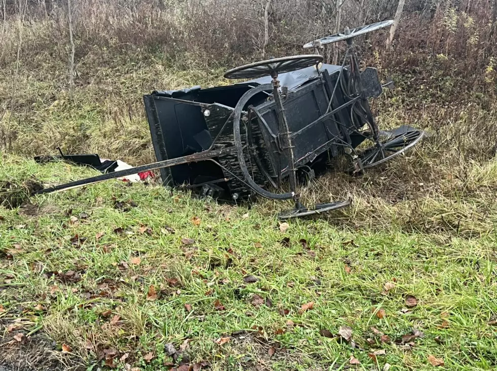 Amish Buggy Rollover in Oneida County Sends 4 to Hospital & Horses Running Free