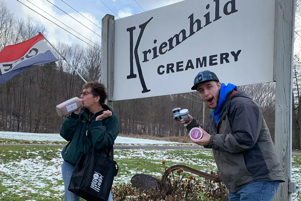 On the Road with Polly: Churning Butter and Bottling Buttermilk at Kriemhild Dairy Farms