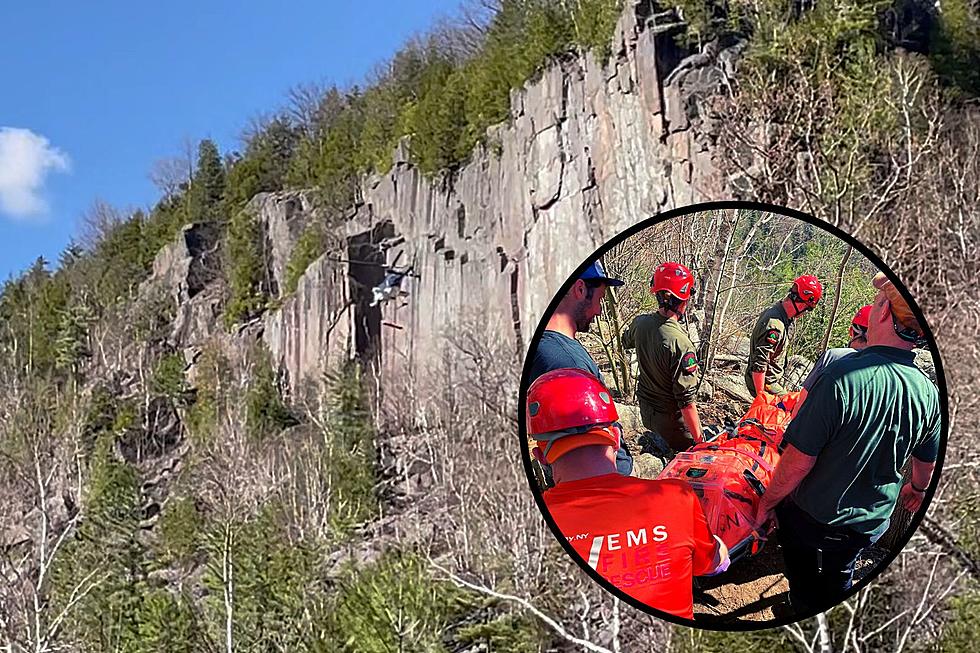 Injured Climber Airlifted After Falling 40 Feet in Upstate NY