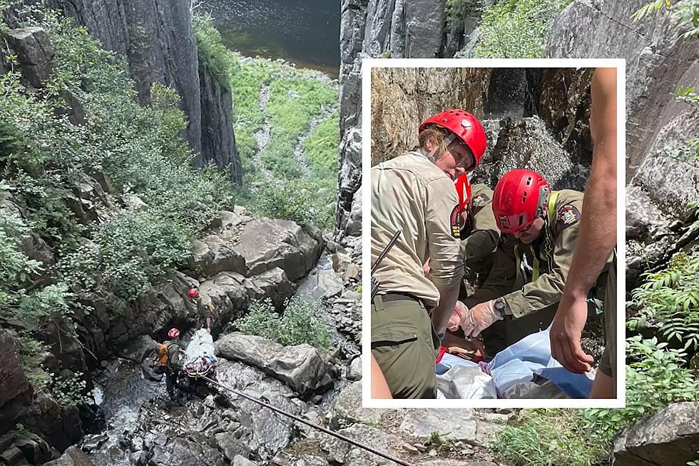 Hiker Falls 40 Feet; 11 New York Forest Rangers Make Life Saving Rescue