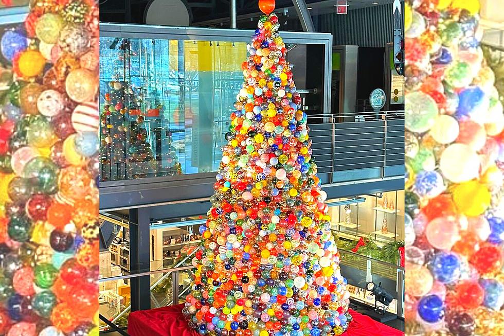 See One of a Kind 14 Foot Glass Tree in NY This Holiday Season
