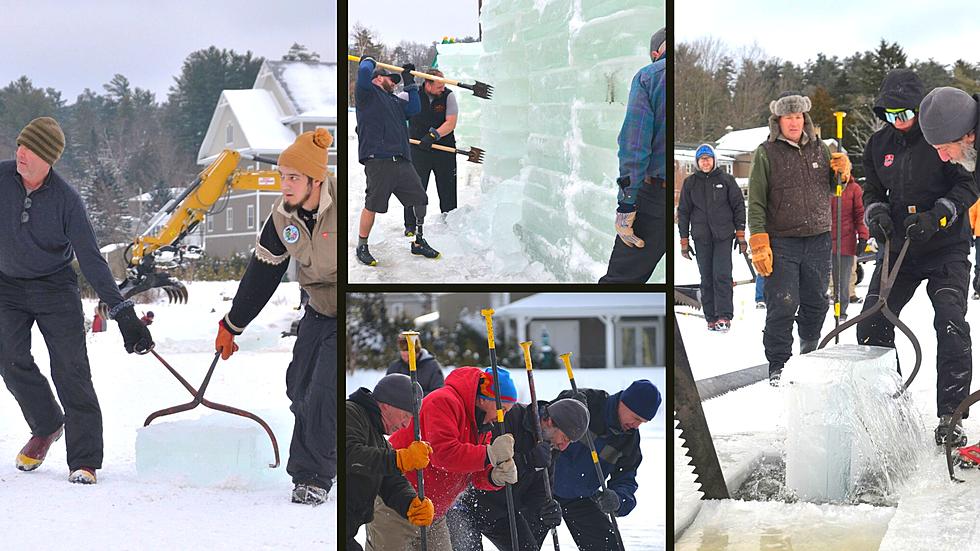 See Magical Ice Palace Taking Shape in Upstate New York