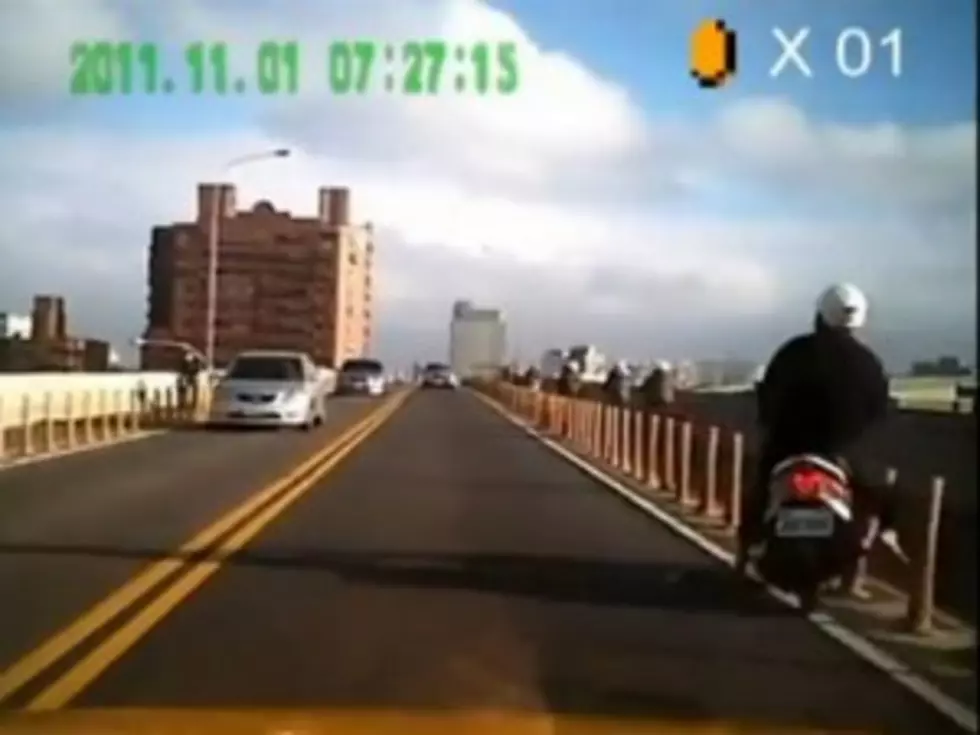 Watch This Scooter Wreck &#8216;Super Mario-Style&#8217; [VIDEO]