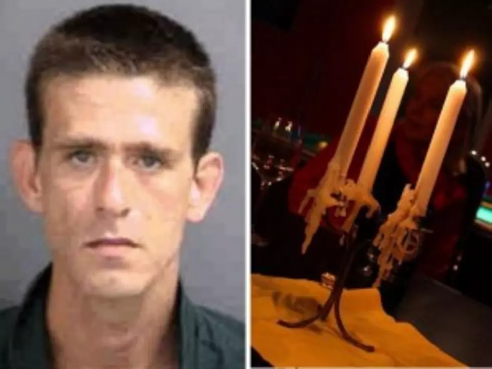Romantic Thief Caught With Steak, Candles Stuck Down His Pants