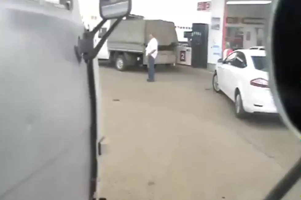 Bystander Survives Russian Truck Crash