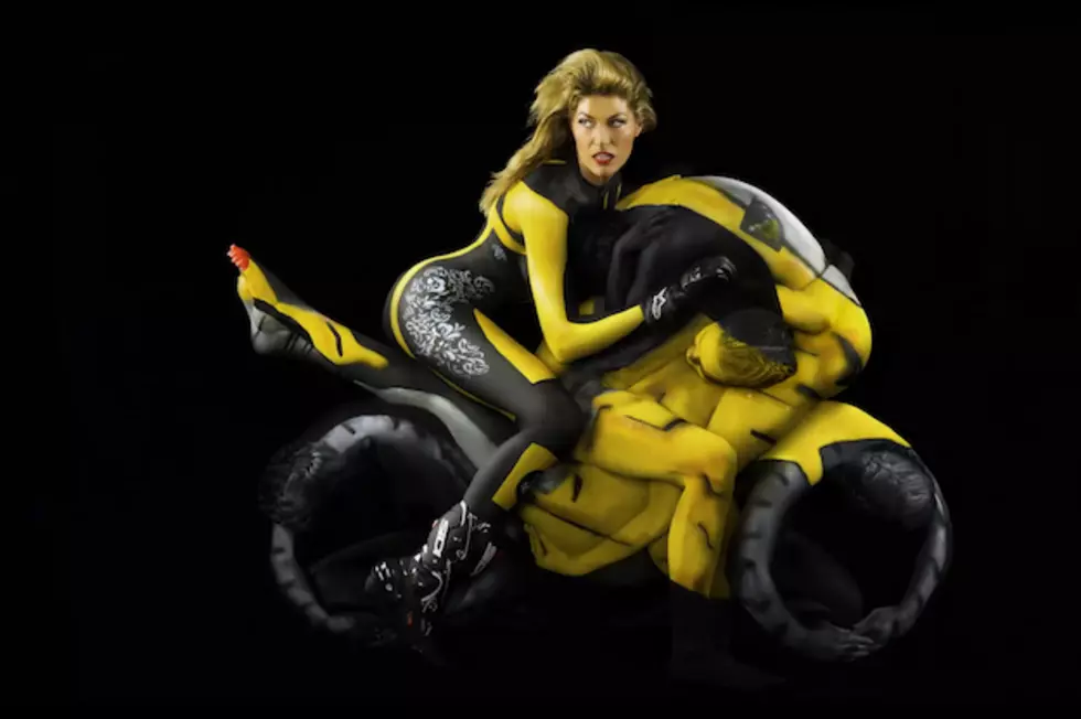 Check Out These Motorcycles Made of 100% Naked Babes