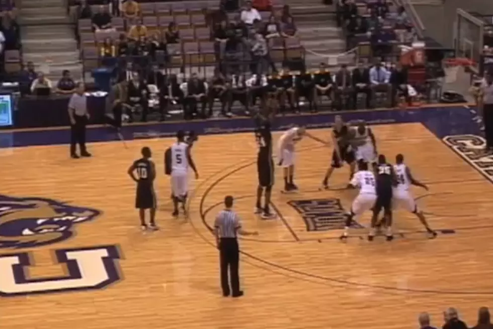 College Basketball Player Unleashes the Greatest Free Throw Ever