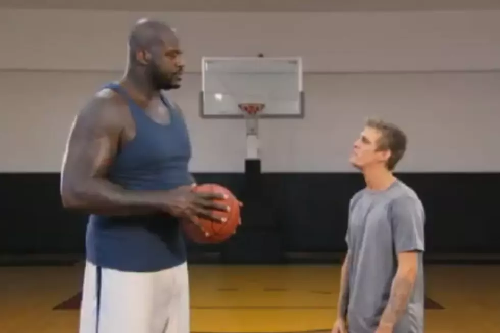 Shaq Challenged Aaron Carter to a Game of Basketball. In Related News, Aaron Carter is Still Alive