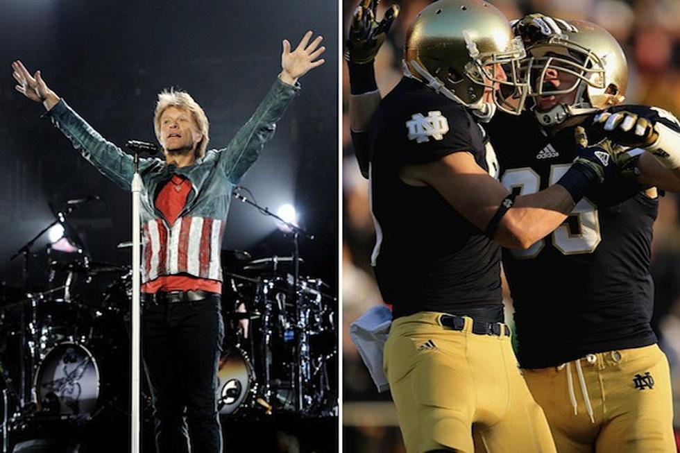 Jon Bon Jovi&#8217;s Son, Jesse Bongiovi, May Walk on to Notre Dame&#8217;s Football Team