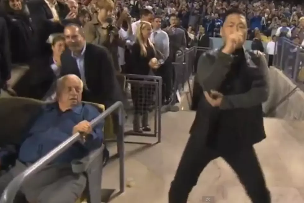 Dodgers Legend Tommy Lasorda Obviously Has No Clue Who Psy Is