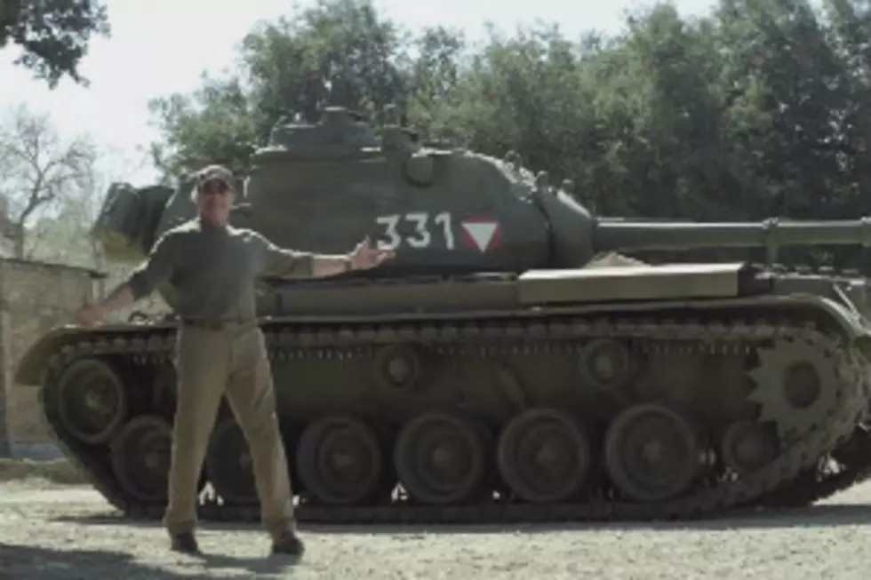 Crush Stuff in a Tank with Arnold Schwarzenegger