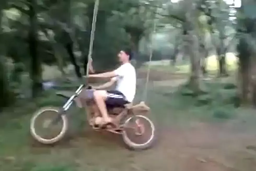 Motorcycle Swing Is Cool — No, Stupid. Definitely Stupid.