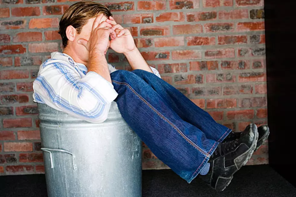 Friends Record Pal Trapped in Garbage Can Because Stupid Is Everywhere