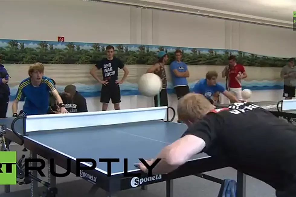 Soccer and Ping Pong Finally Join Forces in Idiotic New Sport