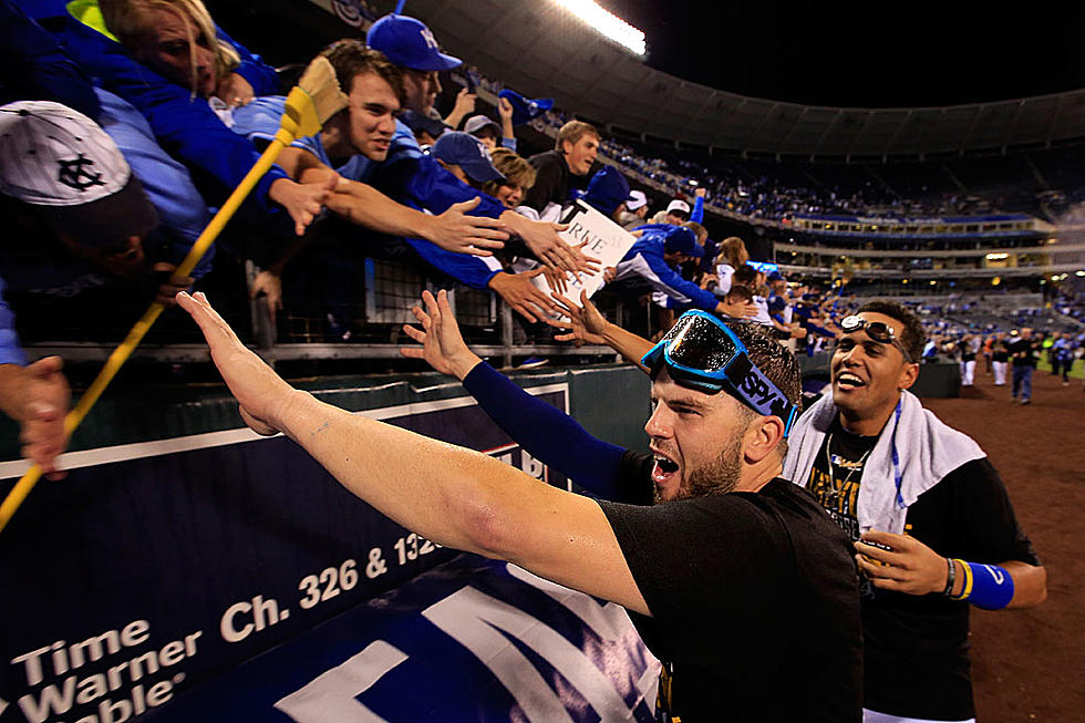 The Kansas City Royals Are Partying With Their Fans (And Buying Their Drinks)