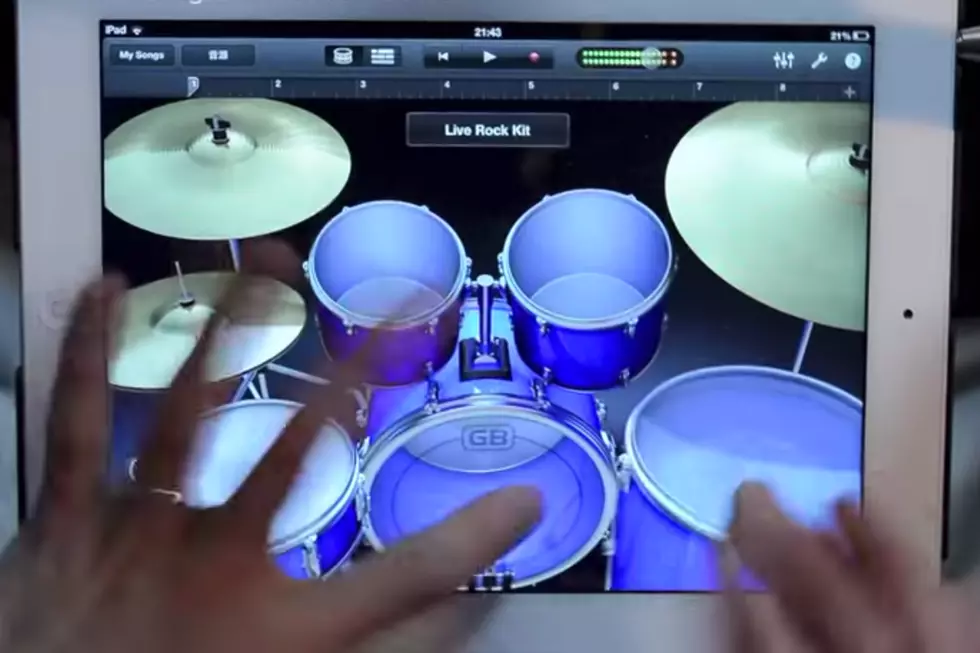 Probably the Best Heavy Metal Drum Performance Ever Played … On an iPad