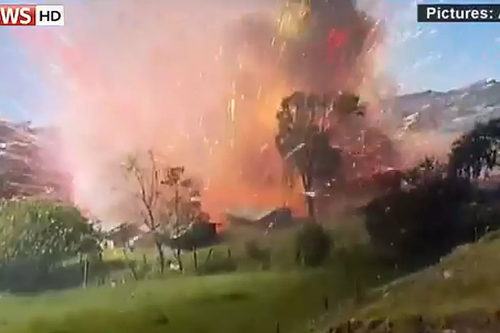 What Happens When a Fireworks Factory Explodes? This.