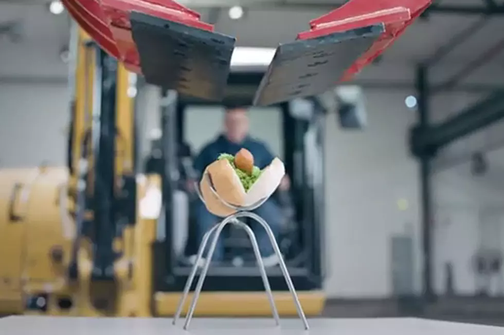 Gas Station Hot Dog Made by Excavator Is Completely Unappetizing