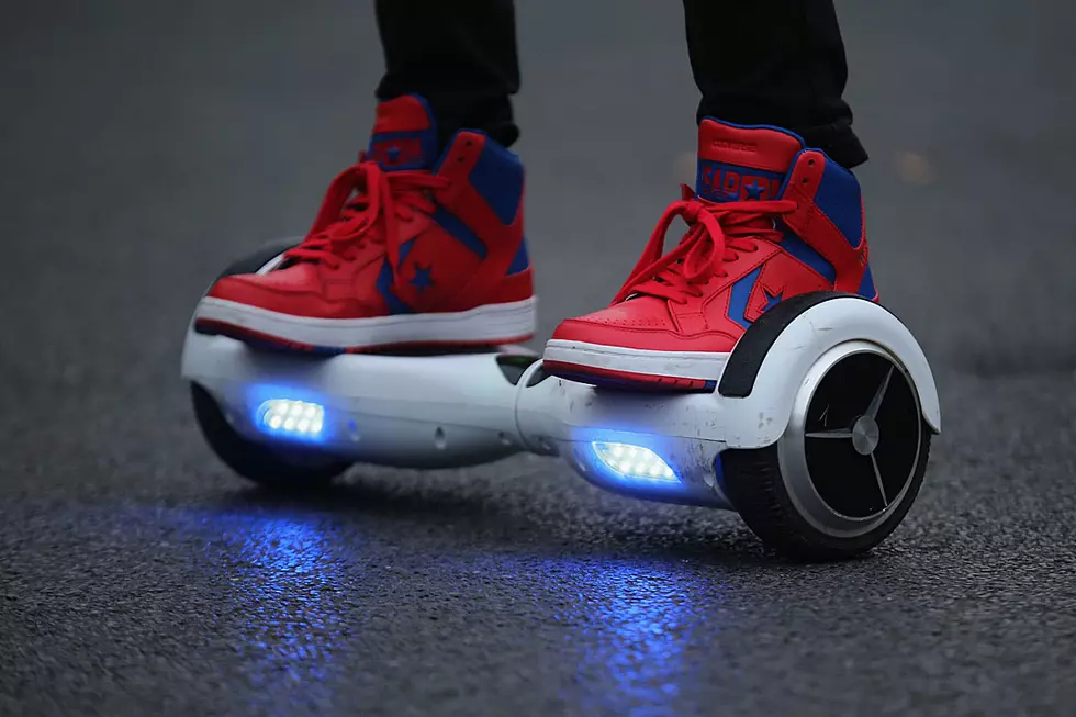What’s This, A Thief Making His Escape on a Hoverboard?