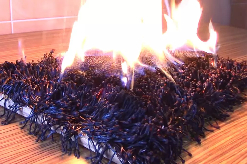 Watch 6,000 Matches Set on Fire and Unleash Your Inner Pyromaniac