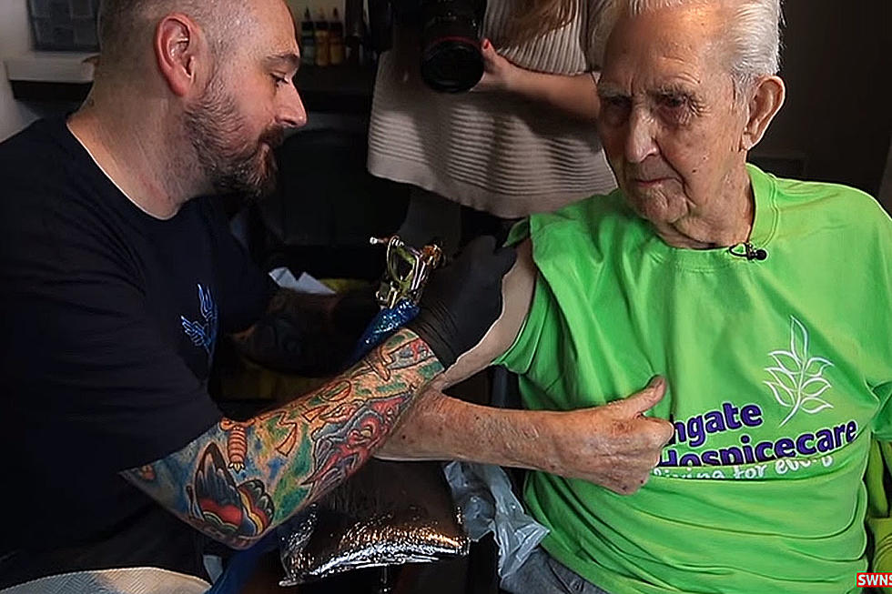 Oldest Man Ever to Get His First Tattoo Is WHAT Age?