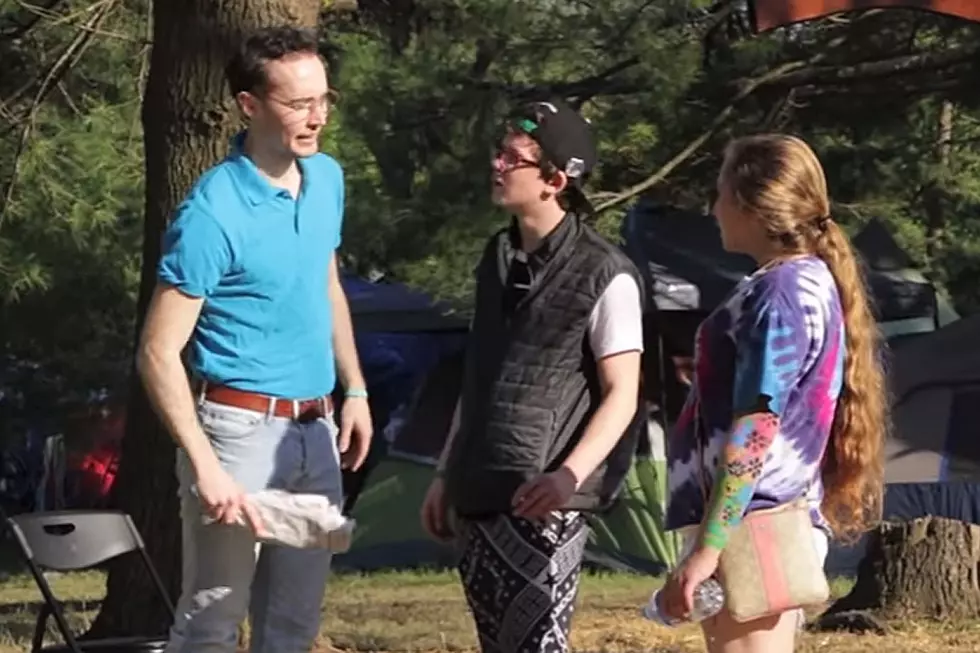 Ingenious Dad at Music Festival Prank Breaks All the Rules