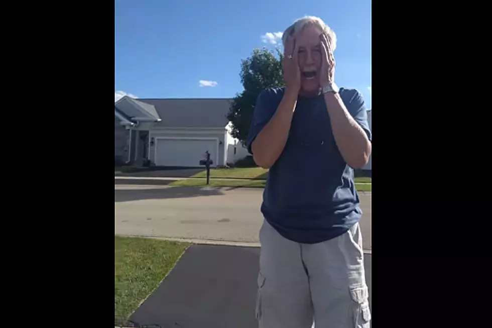 Son’s Birthday Surprise for Dad Almost Gives Him Heart Attack