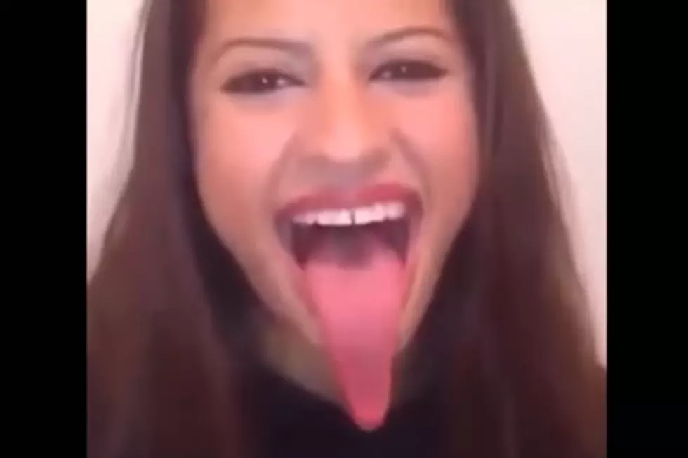 Girl’s Tongue Is Freakishly Long and Inexplicably Agile