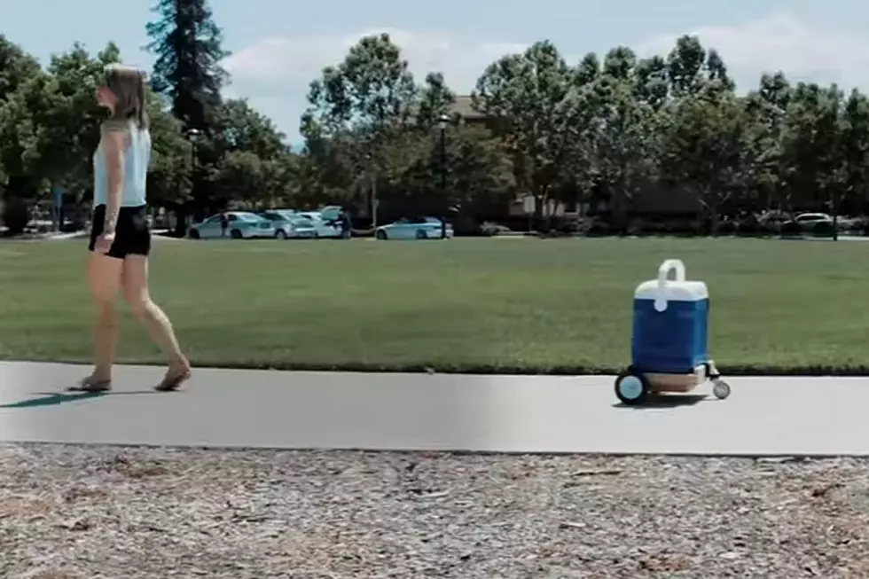 Walking Cooler Follows You Around Like a Dedicated Mobile Bartender